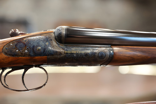 HOLLAND & HOLLAND ROUND ACTION 12 GAUGE SIDE-BY-SIDE SHOTGUN