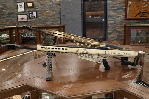 Barrett's America's 250th anniversary edition .50 BMG Rifles