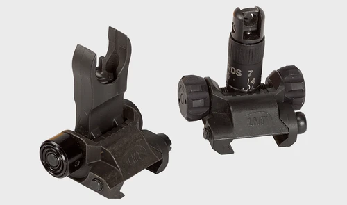 5.56 FRONT AND REAR FLIP-UP SIGHTS, IMPERIAL