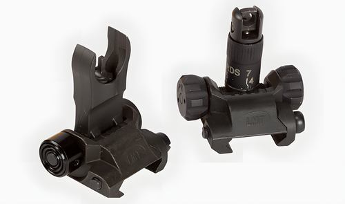 5.56 FRONT AND REAR FLIP-UP SIGHTS, IMPERIAL