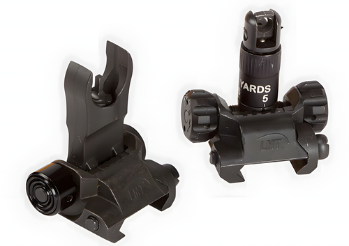 .308 FRONT AND REAR FLIP-UP SIGHTS, IMPERIAL