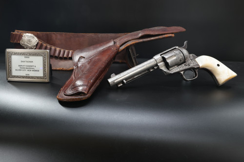 New York Engraved Antique Colt SAA Revolver