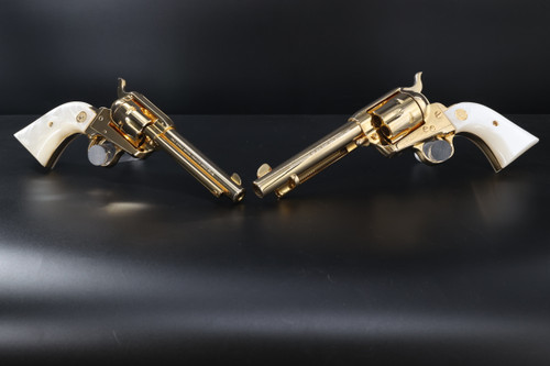 Pair of Cased Colt Reconstruction of Old Fort Des Moines Commemorative SAA Revolvers