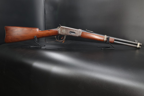 Texas Game Warden Inscribed Winchester Model 94 Lever Action Saddle Ring Trapper's Carbine with 15 Inch Barrel and ATF Exemption Letter