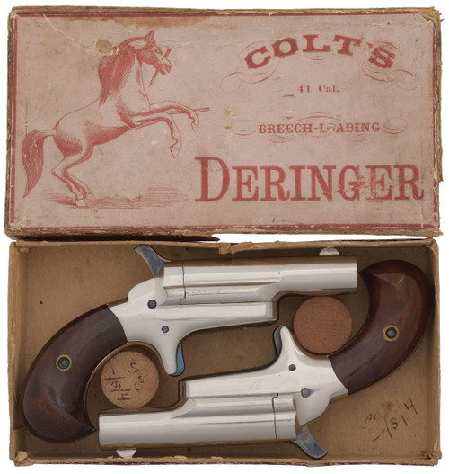 Pair of Colt Third Model Derringer - 191A
