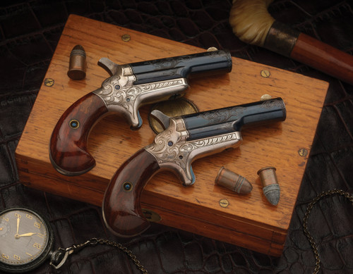 Pair of Colt Third Model "Thuer" Derringer Pistol - 205A