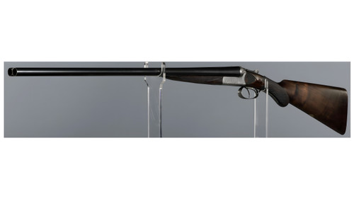 Factory Engraved A. Hollis & Sons Boxlock Double Barrel Shotgun