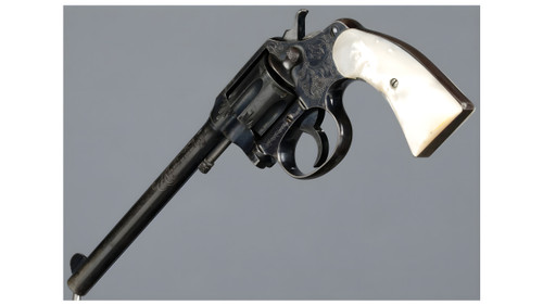 Factory Engraved Colt Police Positive