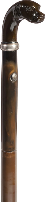 E. Remington & Sons "Dog's Head" Grip .22 Rimfire Cane Gun
