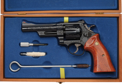 Factory Engraved Smith & Wesson Model 27-2 DA Revolver