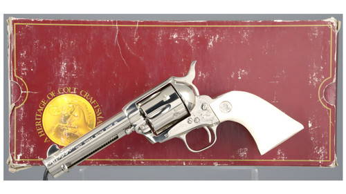 Factory Engraved Colt Third Generation SAA - 91