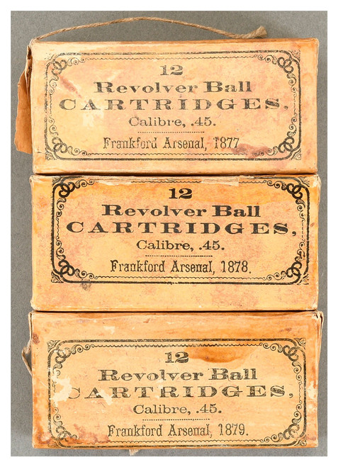 Antique .45 Caliber Revolver Ammunition - 123C