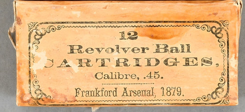 Antique .45 Caliber Revolver Ammunition - 123C