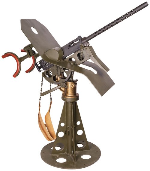 Ramo M2 Browning Heavy Machine Gun with M39 Anti-Aircraft Pedestal Mount