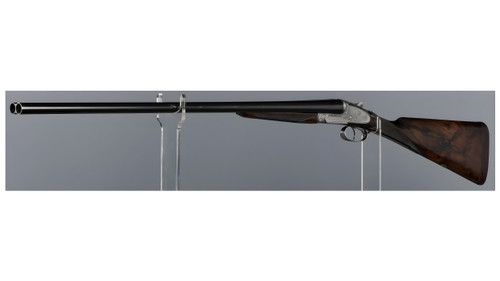 Factory Engraved J. T. Roberts & Son Sidelock Double Barrel Ejector Shotgun