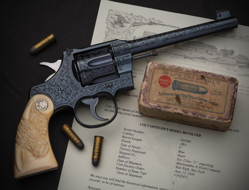 Colt Officer's Model Target Double Action Revolver
