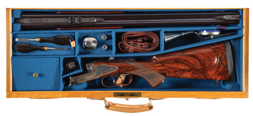 Factory Master Engraved J. Rigby & Co. Sidelock Dangerous Game Double Rifle