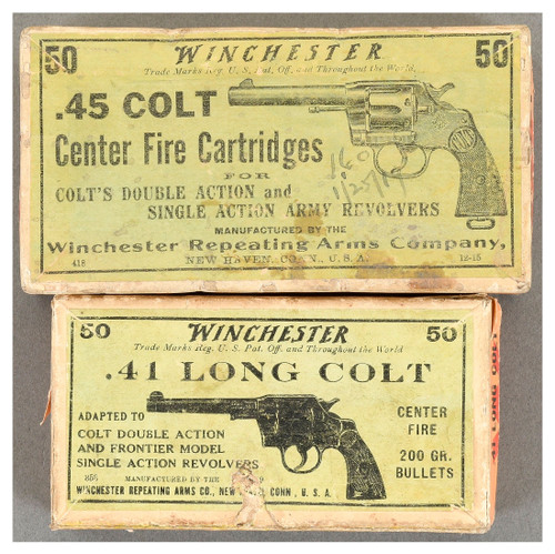 Antique .41 Long Colt Revolver Ammunition - 124B