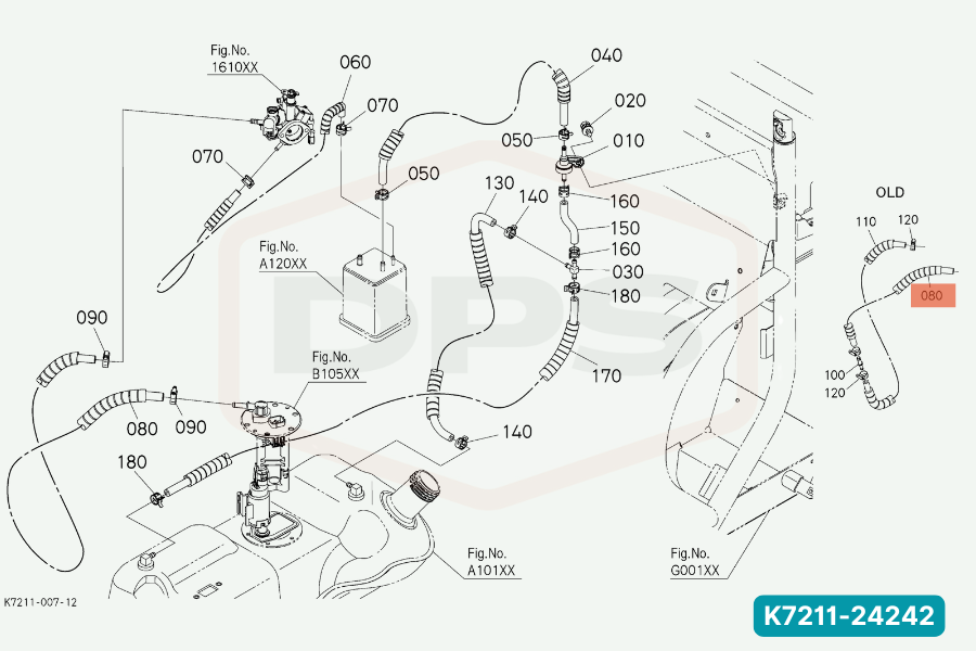 Original Kubota 3243427712 main image 1