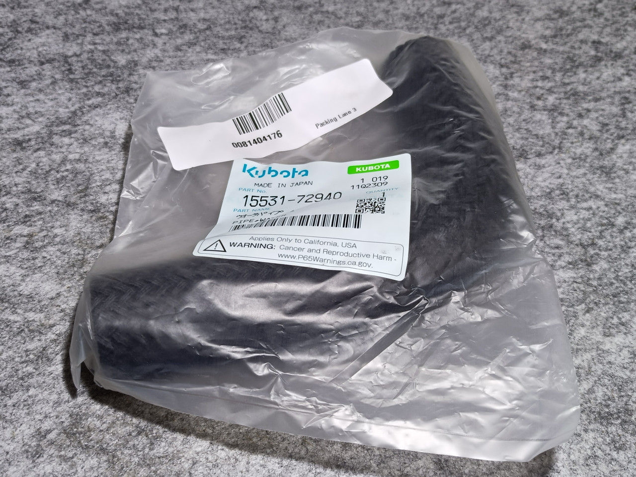 15531-72940 PIPE