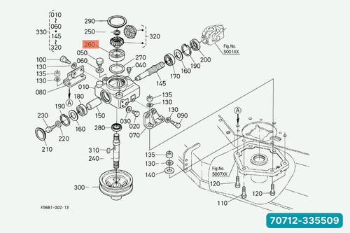 70712-335509 BEARING