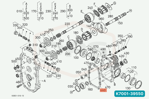 K7001-39550 GASKET