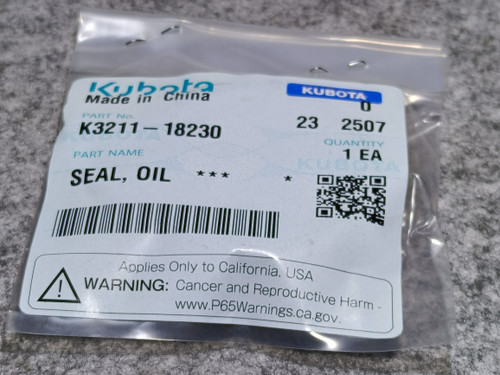 KUBOTA K3211-18230 SEAL