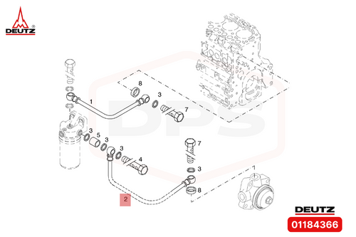 01184366 HOSE ASSEMBLY