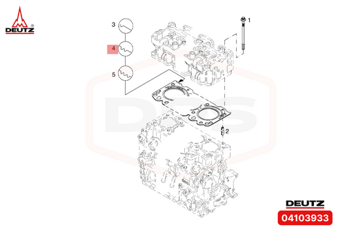 04103933 HEAD GASKET