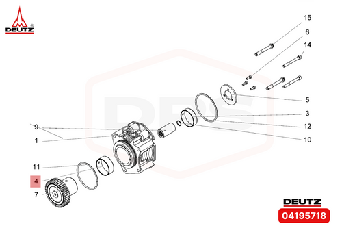 04195718 BEARING BUSH