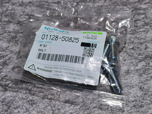 KUBOTA 01128-50825 BOLT