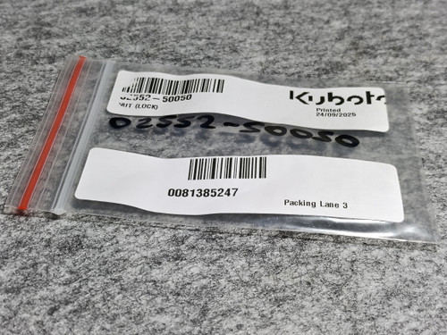 KUBOTA 02552-50050 NUT