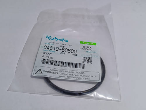 KUBOTA 04810-50600 ORING