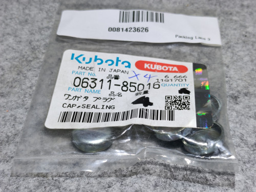 KUBOTA 06311-85016 CAP