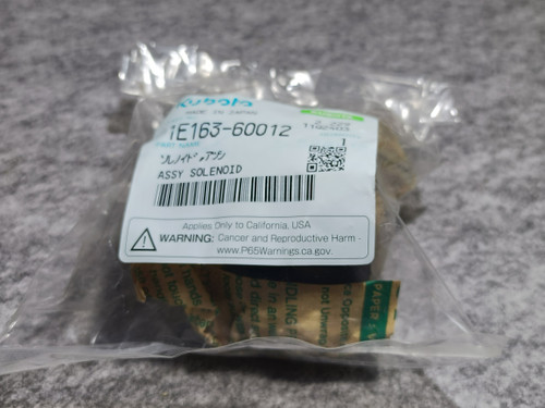 KUBOTA 1E163-60012 SOLENOID