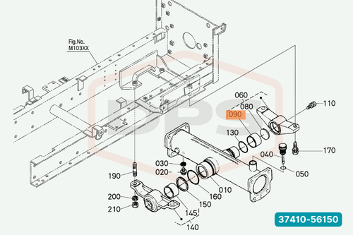 KUBOTA 37410-56150 BUSH
