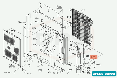 3P999-00220 RECEIVER KIT