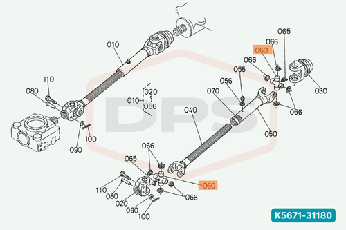 KUBOTA K5671-31180 JOINT