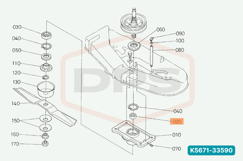 KUBOTA K5671-33590 COLLAR