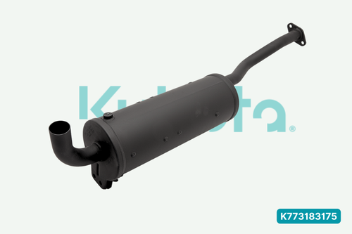 KUBOTA K773183175 MUFFLER