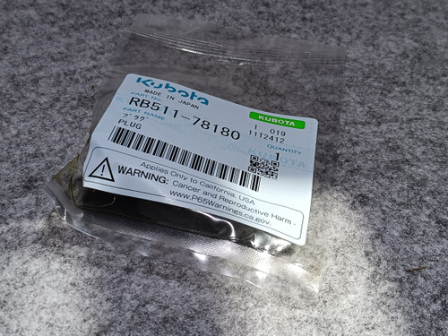 KUBOTA RB511-78180 PLUG
