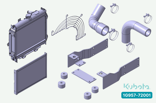 1G957-72001 RADIATOR KIT