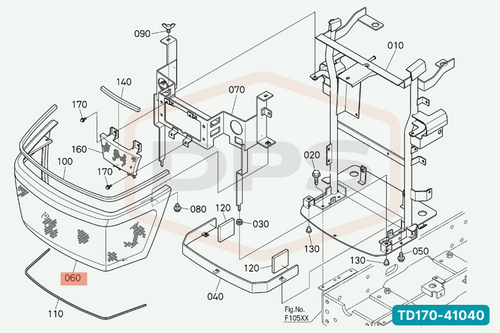 TD170-41040 COVER