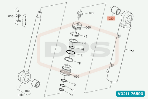 V0211-76590 BUSHING