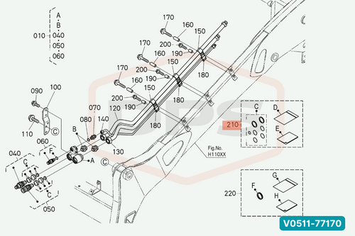 V0511-77170 SEAL KIT