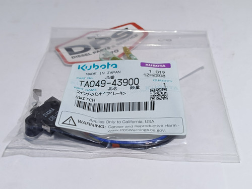KUBOTA TA049-43900 SWITCH