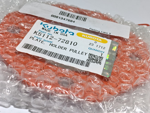 KUBOTA K5112-72810 PLATE