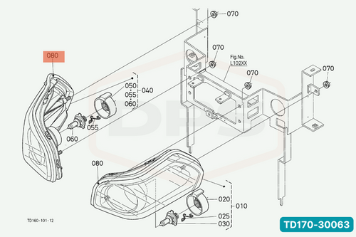 KUBOTA TD170-30063 SPONGE
