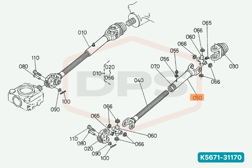 KUBOTA K5671-31170 YOKE