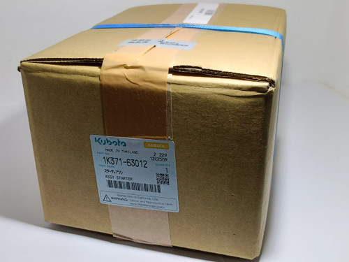 KUBOTA K371-63012 STARTER